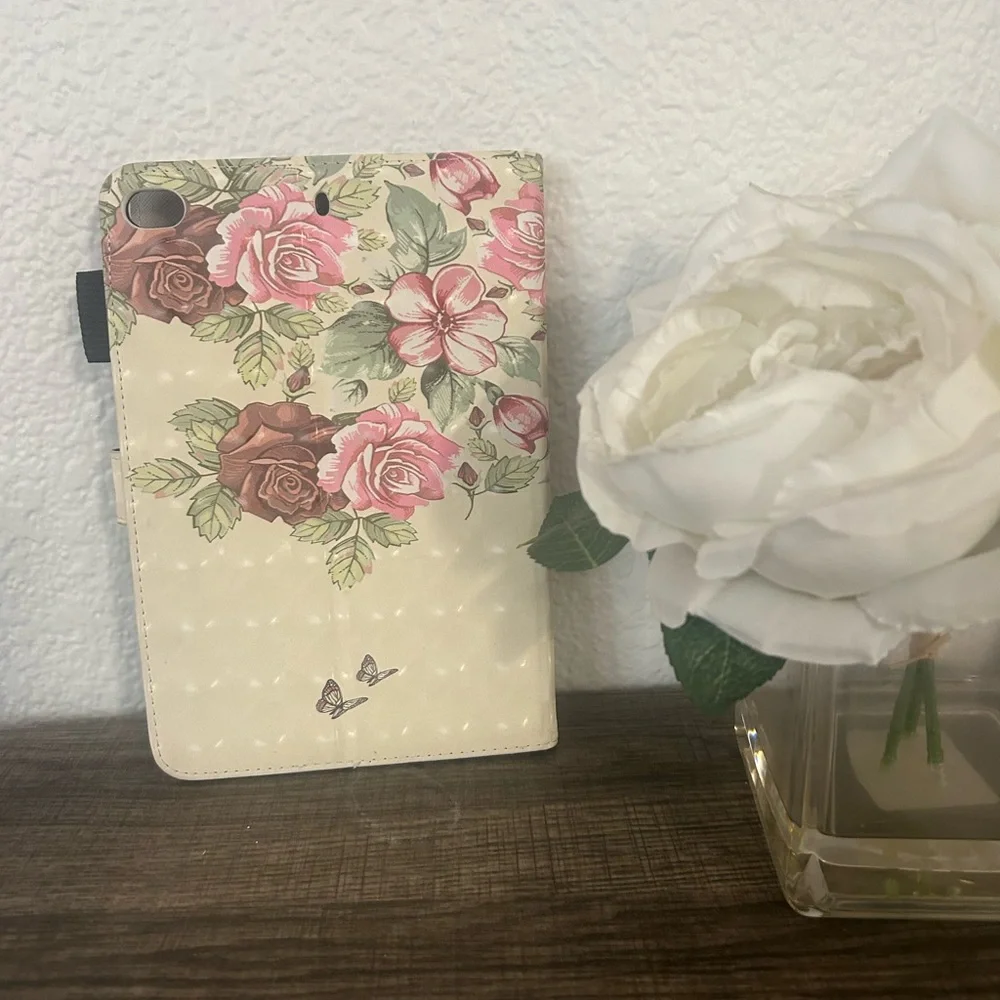 Floral Print Tablet Case